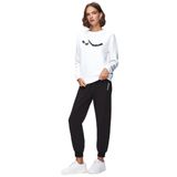 LTB Panece Kadın Sweatshirt, Bej, XS