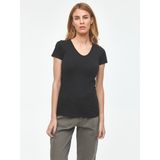 Ltb Ripado Kadın T-Shirt - XS - Siyah