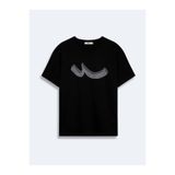 LTB SEZONO Erkek Sıfır Yaka Kısa Kol Regular Siyah T-Shirt 1225841796089