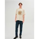 LTB YANESE Erkek Basic Baskılı Sıfır Yaka Taş T-shirt 1225842726089 - 2XL