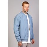 LTC Jeans İndigo Regular Fit /Krinkıl Kumaş İçi Kapitone Pilot Erkek Ceket (İlkbahar-Sonbahar-Kış)