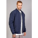 LTC Jeans Lacivert Regular Fit /Krinkıl Kumaş İçi Kapitone Pilot Erkek Ceket (İlkbahar-Sonbahar-Kış)