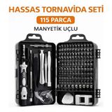 LTG Nova 115 Parça Manyetik Uçlu Hassas Tornavida Seti - Ebatlar