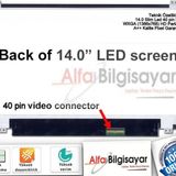 LTN140AT20-G01 14 Slim LED Uyumlu LCD Ekran Panel