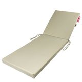 Ltra Kalin Sezlong Minderi Fermuarli Katlanir Sezlong Minderi Katlanabilir Plaj Minderi 60X180x7bej