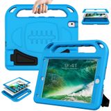 LTROP iPad 6. / 5. Nesil için Çocuk Kılıfı - iPad 9,7 inç Kılıf 2018/2017, Çocuklar için iPad Air 2 Kılıf, Dahili Ekran Koruyucu, iPad 6. / 5. Nesil/Air 2/Air 9,7 için Darbeye Dayanıklı Saplı Stant Kılıf, Mavi
