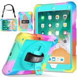 LTROP iPad 6. / 5. Nesil Kılıf, iPad Air 2 Kılıf, iPad 9.7 Çocuklar için Kılıf, Koruyucu iPad 9.7 inç Kılıf [Omuz Askısı] [Kalem Tutucu] [Döner Stand] iPad 6/5 Gen(2018/2017) ve iPad Air 2/Pro 9.7, Aqua Teal