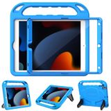LTROP iPad 9. / 8. / 7. Nesil 10,2 inç (2021/2020/2019) için Çocuk Kılıfı, iPad 10,2 Çocuklar için Kılıf, Dahili Ekran Koruyucu, Darbeye Dayanıklı Çocuk Dostu Saplı Stant Kılıf, iPad 9/8/7 10,2 inç için, Mavi