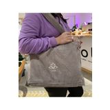 LTS bag kadife omuz çantası