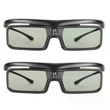 Ltv 2500/3000 Pro/3500 Pro İçin 3D Gözlük, Şarj Edilebilir Aktif Deklanşör, 40 Saat, Hafif, Rahat, Temizleme Kumaşına Ve Çantaya Uyum Sağlar (2 Paket)