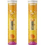 Luazu Vitamin C Coenzyme Q10 Vitamin D3 2x20 Efervesan Tablet