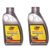 Lubco MF 2T 0W-20 2 Zamanlı Kırmızı Motosiklet Motor Yağı 2X1 L