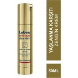 Lubex Kırışıklık Görünümünü Azaltıcı Cilt Bariyerini Güçlendirici Anti Age Day Rich Gündüz Kremi 50ML