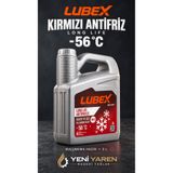 Lubex Long Life Kırmızı Antifiriz -56 3 LT