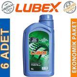 Lubex Mitras AX HYP 80W-90 GL-5 1 Lt Manuel Şanzıman Yağı (6 Adet)