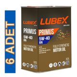 Lubex Primus Rn 5w-40 3.2 lt 6'lı Tam Sentetik Motor Yağı