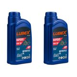 Lubex Rapidus 15W-50 1 L 2'li 4 Zamanlı Motosiklet Yağı