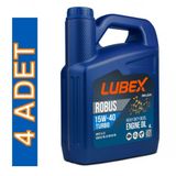 Lubex Robus Turbo 15w-40 4 lt 4'lü Dizel Mineral Motor Yağı