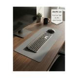 LUBIKO STUDIO Deri Masa Pedi, Büyük Mouse Pad, Gaming Oyuncu Mause Pad, Ofis ve Ev İçin Masa Altlığı - Şilte