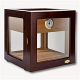 Lubinski Cam Küp Cedar Tepsili Puro Kutusu Humidor 40s