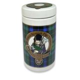 Lubinski Finest Scotish El Yapımı Seramik Pipo Tutun Kavanozu Mavi