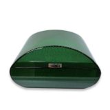 Lubinski İtaly Oval Humidor Puro Kutusu Lizard Yeşil 60's