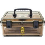 Lubinski Plexi -Sedir Şeffaf Puro Kutusu Humidor 50S