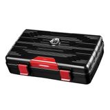 Lubinski Seyahat Tipi Puro Kutusu Humidor Siyah(10Cigar)