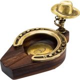 Lubinski Special Edition Horse Shoe Hat Tekli Metal-Ahşap Puro Küllüğü