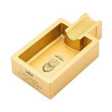 Lubinski Yeni Seri Metal Kare Tekli Puro Küllüğü - Gold LB-822
