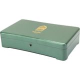 Lubinski Yeni Stil Slim Puro Kutusu Humidor Lake Yeşil 12'S