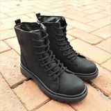 Lucas Bagsshoes Grm258c Kadın Günlük Postal Bot - Siyah