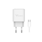 Lucatech 35W Type-C Hızlı Şarj Aleti, iPhone 15/16/17 Pro, Samsung S23 Ultra, Xiaomi 13 Ultra Uyumlu, Beyaz AW35B346