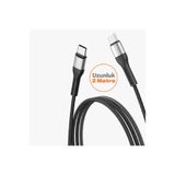 Lucatech iPhone 15 Pro Max / 17 Pro Max ile Uyumlu PD Type-C Hızlı Şarj Kablosu, 120W, 2 Metre