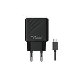 Lucatech iPhone 15/16/17 Pro Max ile Uyumlu 45W PD Type-C Hızlı Şarj Aleti, Siyah