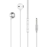 Lucatech iPhone 5 / 5c / 5s / 6 / 6s / 6 Plus Uyumlu Jack Girişli Kulaklık - Beyaz