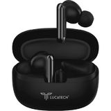 Lucatech Silikonlu Bluetooth Kulaklık — Redmi Note 11 Pro / Note 10S / Note 10 (Dengeli Kullanım) - Siyah