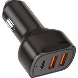 Lucatech Xiaomi Poco M6 / Redmi 13 / Note 14 Uyumlu 100W Ultra Hızlı Araç Şarj Aleti - Siyah