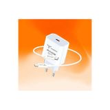 Lucatech Xiaomi Redmi Note 8/9/10/11/12 Pro ile Uyumlu USB-C PD Hızlı Şarj Aleti, 25W, Beyaz