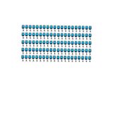 Lucciola WİCOM UK-44 AKILLI KODLANABİLİR OTOPARK BARİYER GARAJ KEPENK KUMANDASI 433 MHZ (100 ADET)