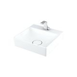 Lucco Esvit Lapino Edge Tezgah Üstü 40X40 cm Kare Çanak Lavabo
