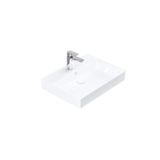 Lucco Stance 60 cm Beyaz Konsollu Dikdörtgen Lavabo