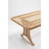 Luce Garden Kasımpatı Rattan Bahçe & Balkon Masa Takımı - 160 x 90 cm + 6 Sandalye