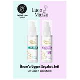 Luce & Mazzo Kokusuz Ihrama Uygun Seyahat Seti Güneş Kremi, Sıvı Sabun