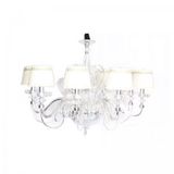 Lucea 51686-02-P08-CL 8xE14 Portofino 8'li Sarkıt Avize