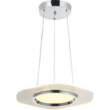 Lucea Abro K Boy Ledlı Avıze 3000-6000K 60W - Krom