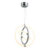 Lucea ALMONTE K.BOY LEDLİ 2 Lİ KROM AVİZE 60W 3000K