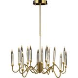 Lucea Bellatore 15 Lı Ledlı Eskıtme Avıze 3000K 45W - Antik Lak