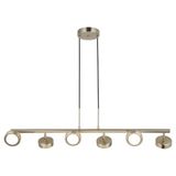 Lucea Zeon 6'lı Antik Lak Yuv. Avize 6XGX5.3
