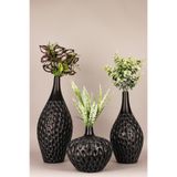 Lucerno Handmade Dekoratif Seramik 3'lü Vazo
